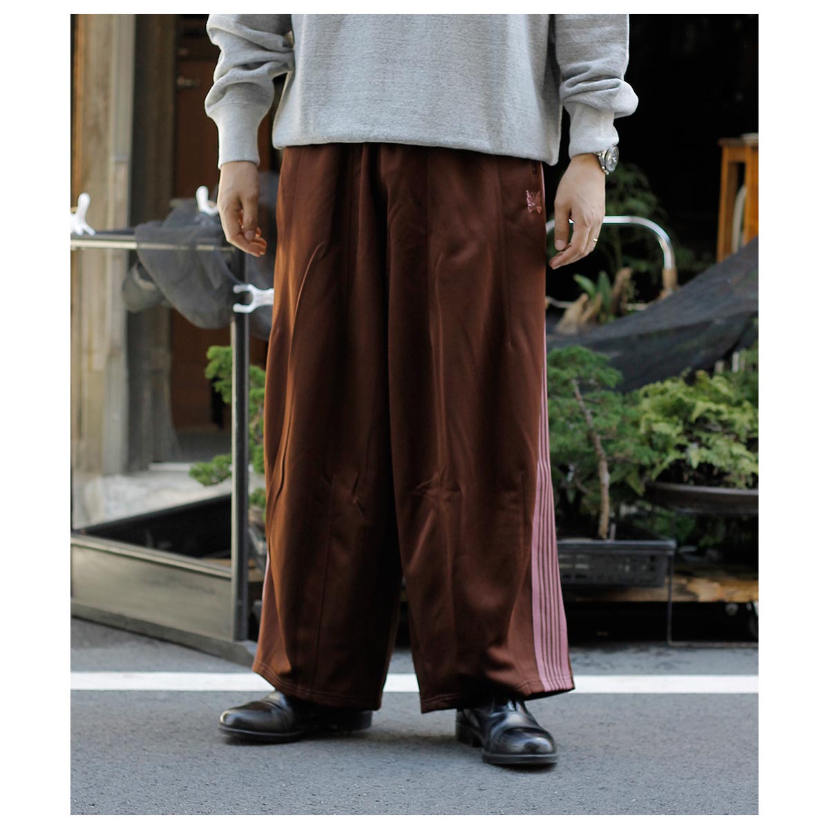 20%OFF セール ニードルズ NEEDLES H.D.トラック パンツ ポリスムース