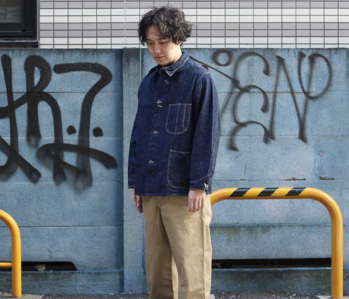 orSlow オアスロウ デニム カバーオール 40年代モデル 01-6150 40's