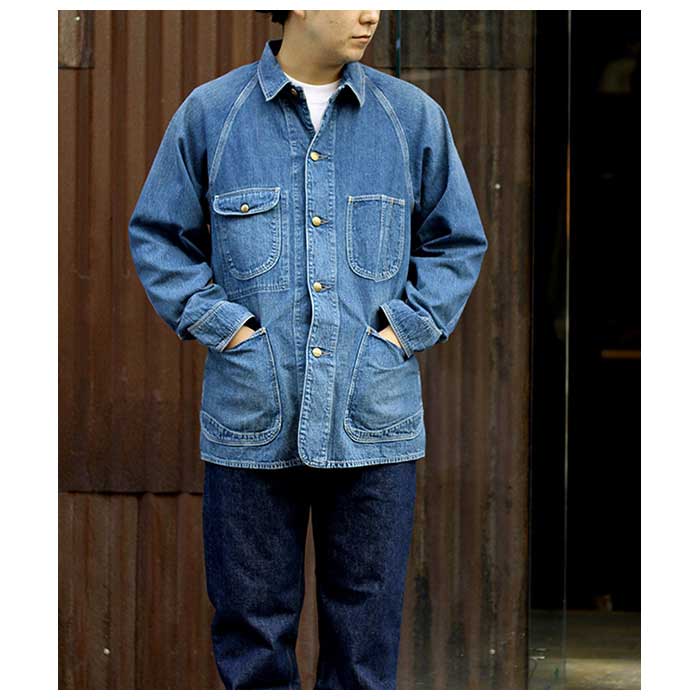 予約商品(お届け予定 3月頃以降) orSlow オアスロウ デニム ユーズド