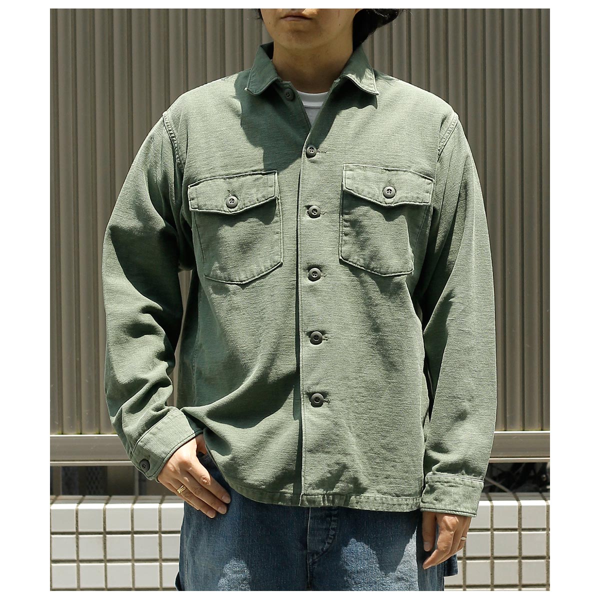 ファイナル 50% ポイント還元!! orSlow オアスロウ 日本製 ''グリーン