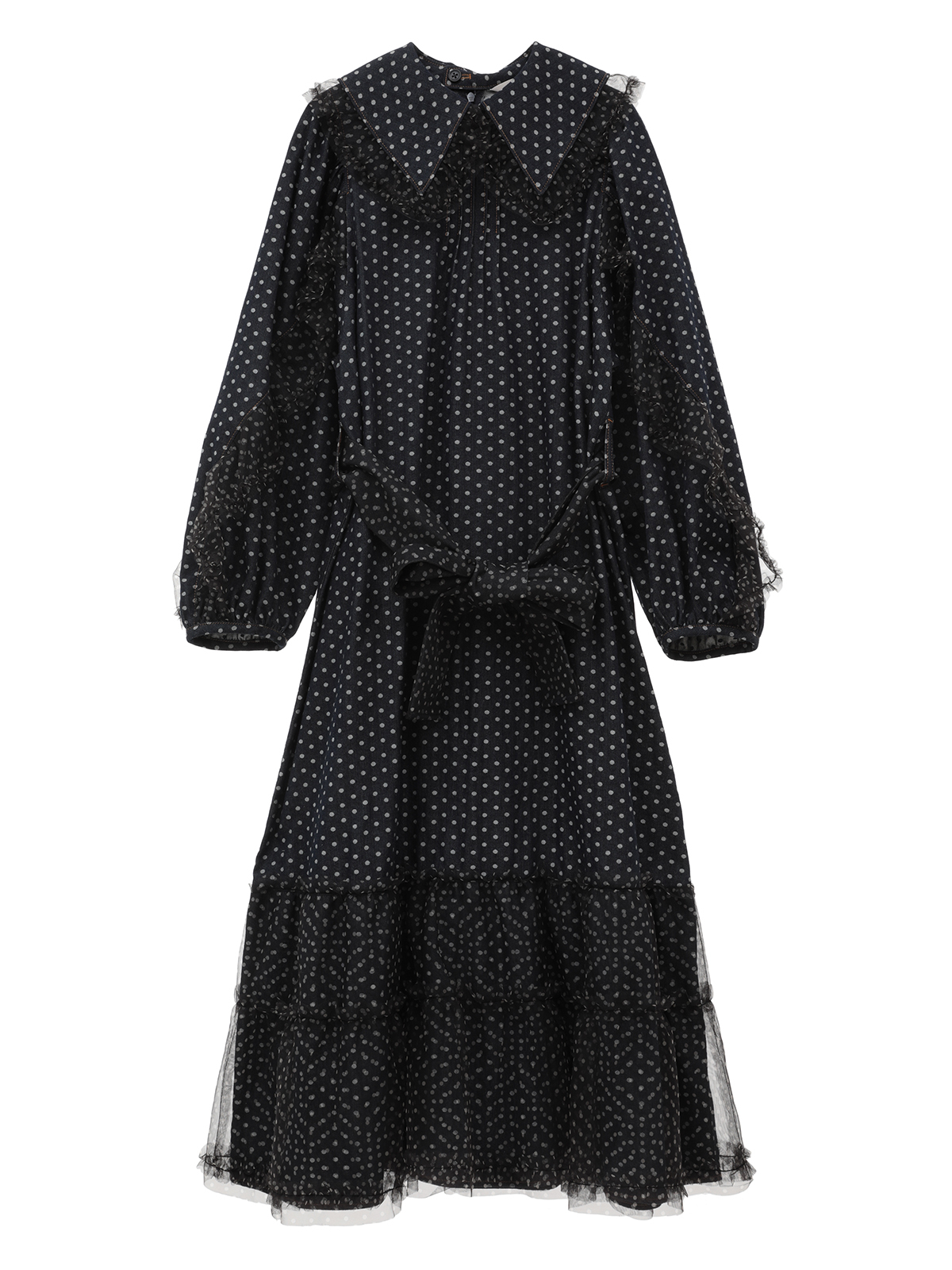 デニムドットジャカードワンピース｜ピンクハウスオフィシャル