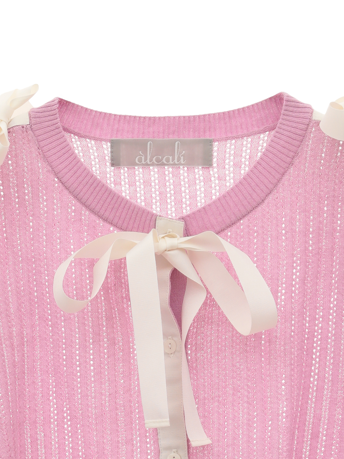 アイレットリボンカーディガン｜ピンクハウスオフィシャルオンライン