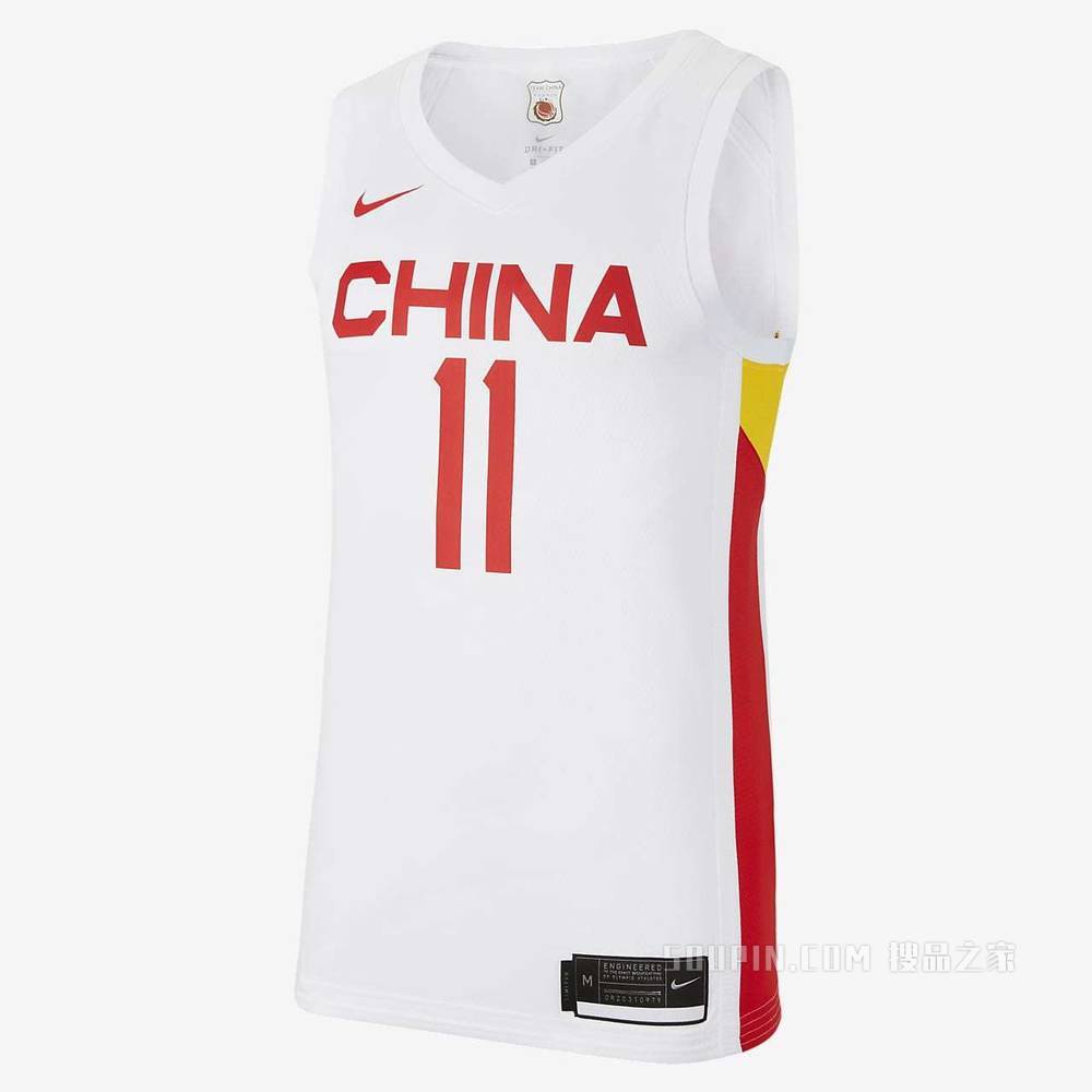 中国代表 バスケットボール ユニフォーム L 易建聯 NIKE CZ4255 【公式