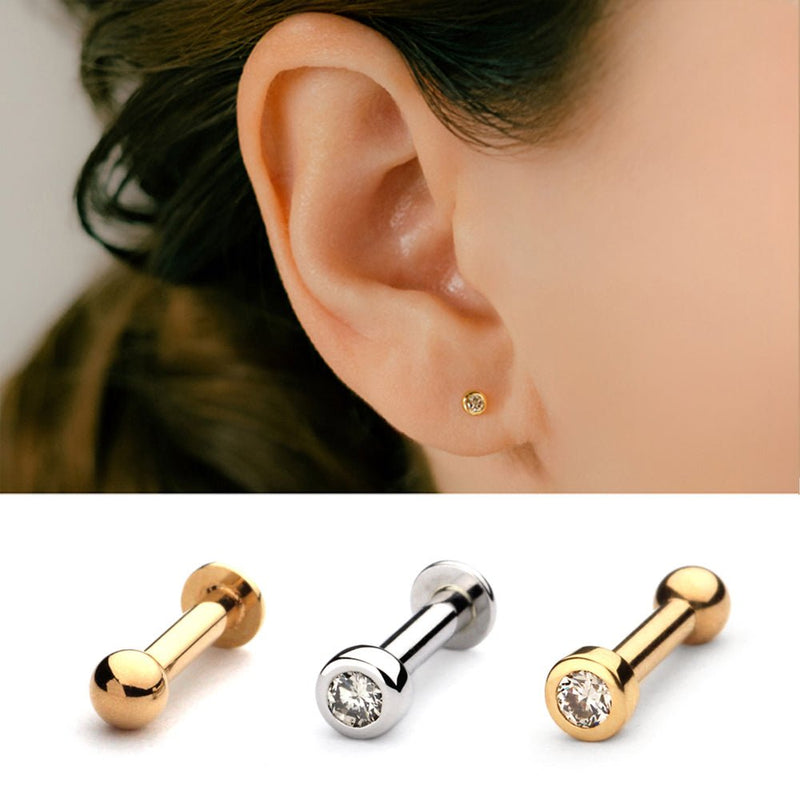 14G セット ボディピアス│ファーストピアスにオススメ K18/Pt 3mm