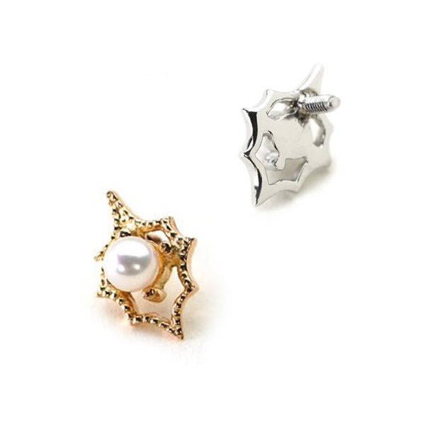 シードパール ボディピアス│アウターコンク・ヘリックスに天然淡水