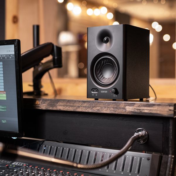 Edifier MR4 モニター用スピーカー 最大42W出力 (TRSバランス入力/RCA