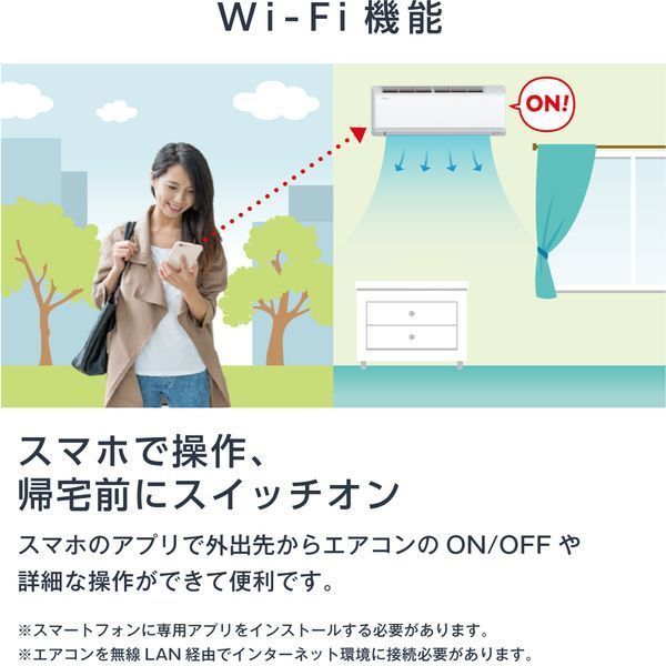 Hisense HA-G22E-W Gシリーズ [エアコン (主に6畳用)] 【ゼロエミ対象