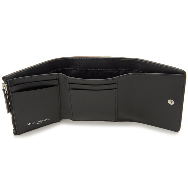 Maison Margiela メゾンマルジェラ 三つ折り財布 ブラック SA3UI0017