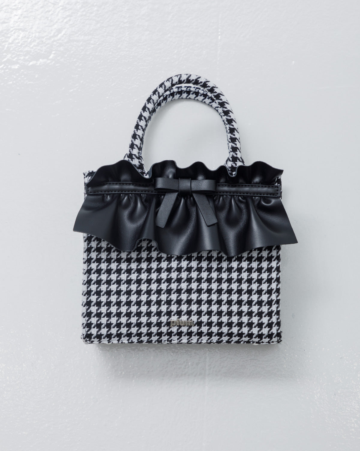 フリルリボンスクエアミニトートバッグ – pium