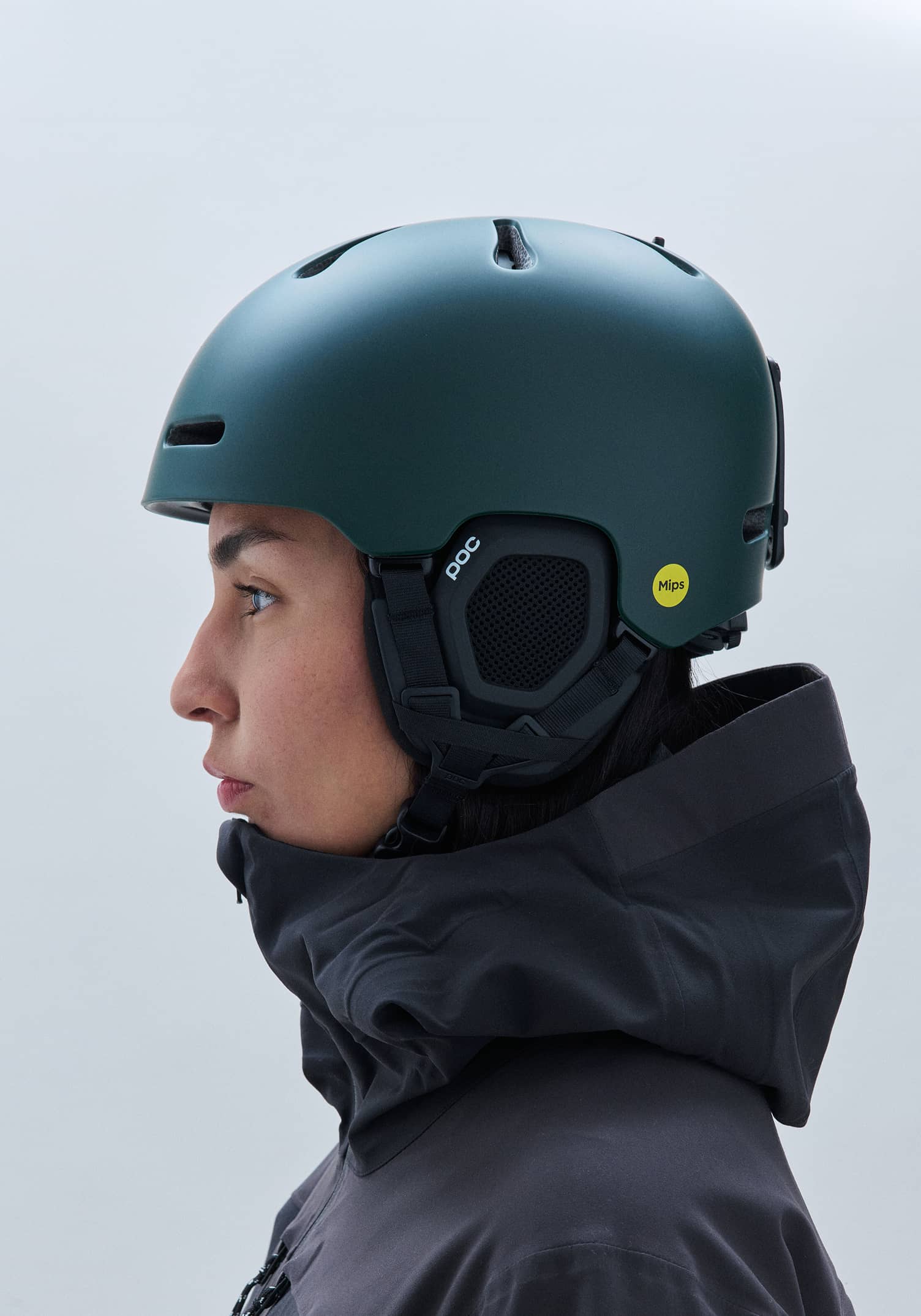 Fornix MIPS Ski Helmet に Pargasite Green Matt | POC (JP)