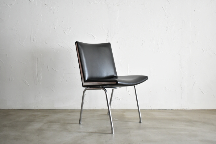 AP38 チェア ブラック本革 ハンスウェグナー カストラップチェア