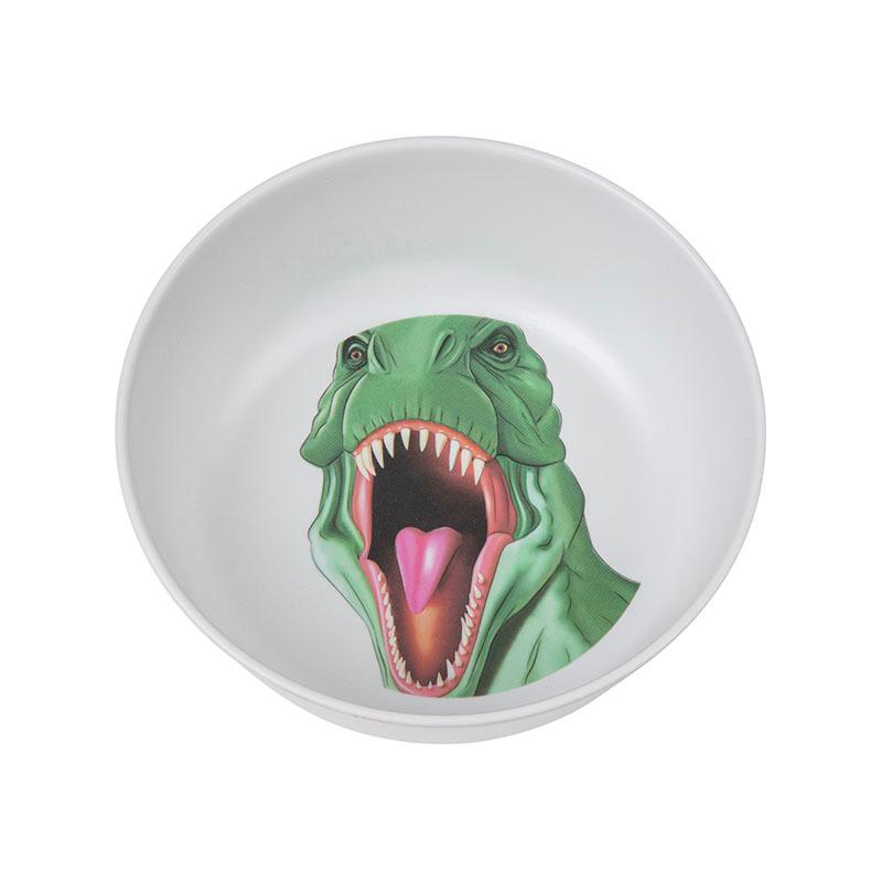 T-Rex Plate, Bowl & Tumbler Set – Dinosaur-Themed Kids' Tableware