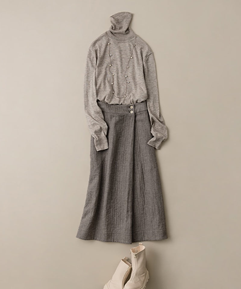 ヤクタートルネックプルオーバー / オーガニックコットン – PRISTINE