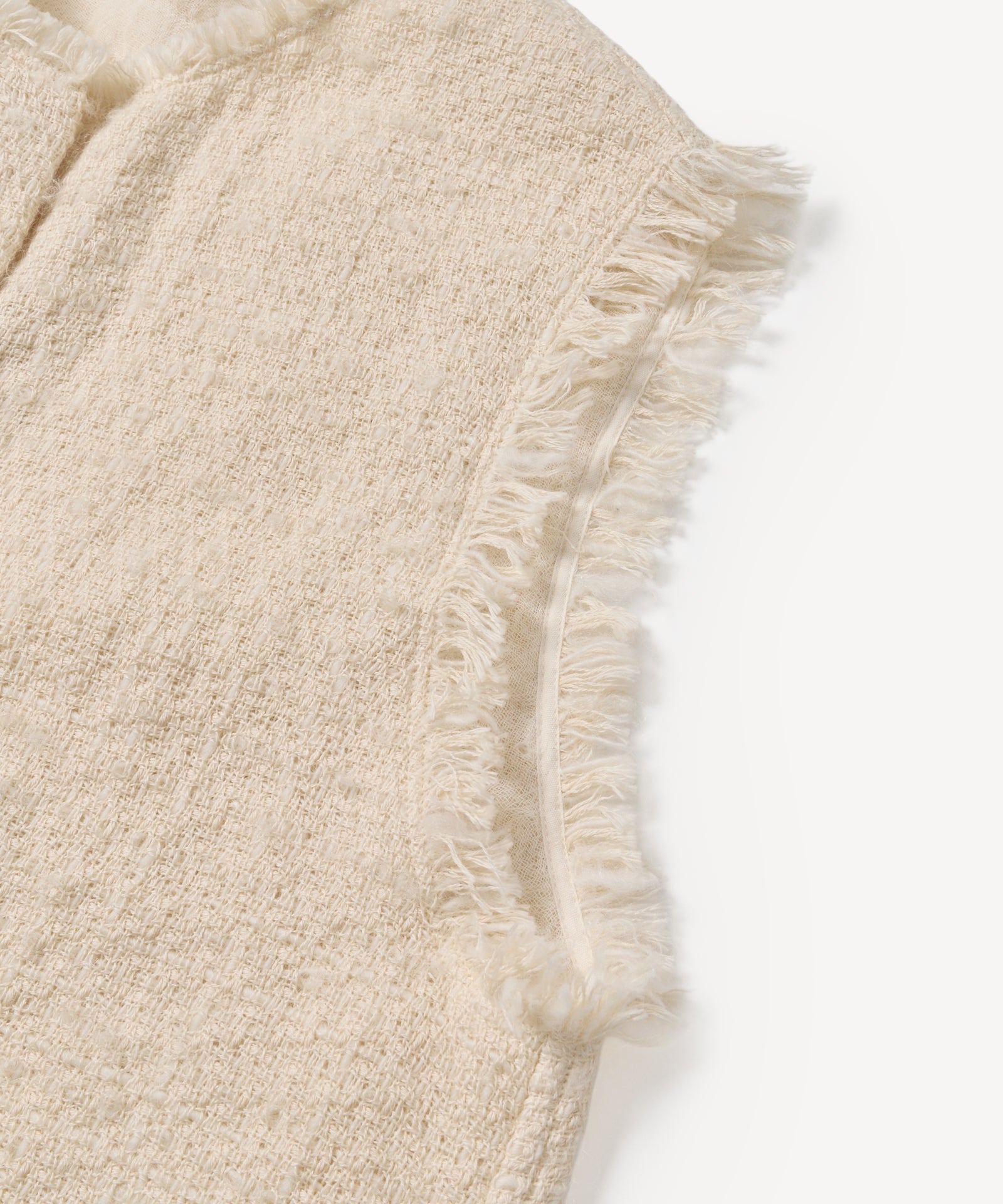 ツイードベスト / オーガニックコットン – PRISTINE