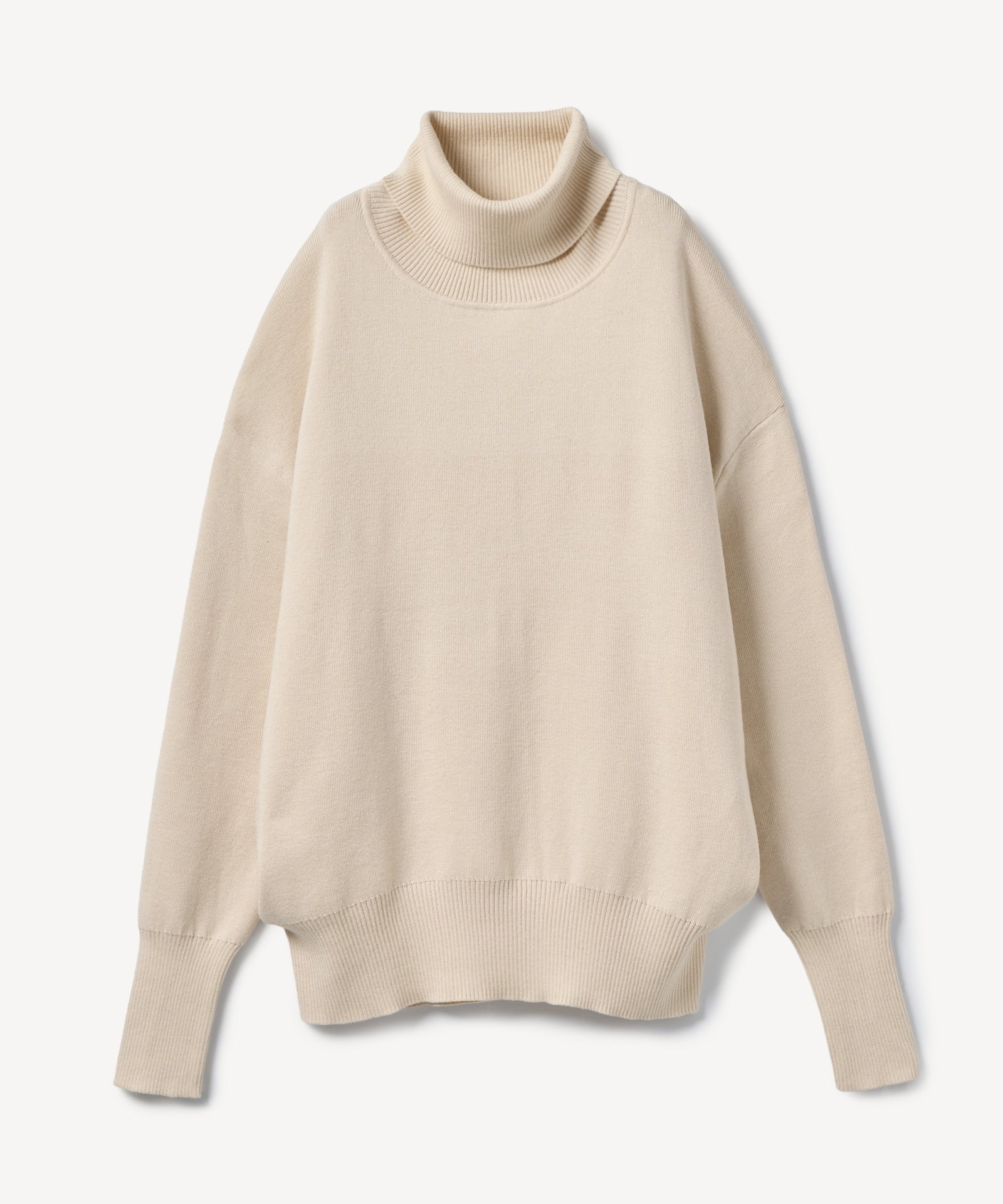ビッグタートルセーター / オーガニックコットン – PRISTINE