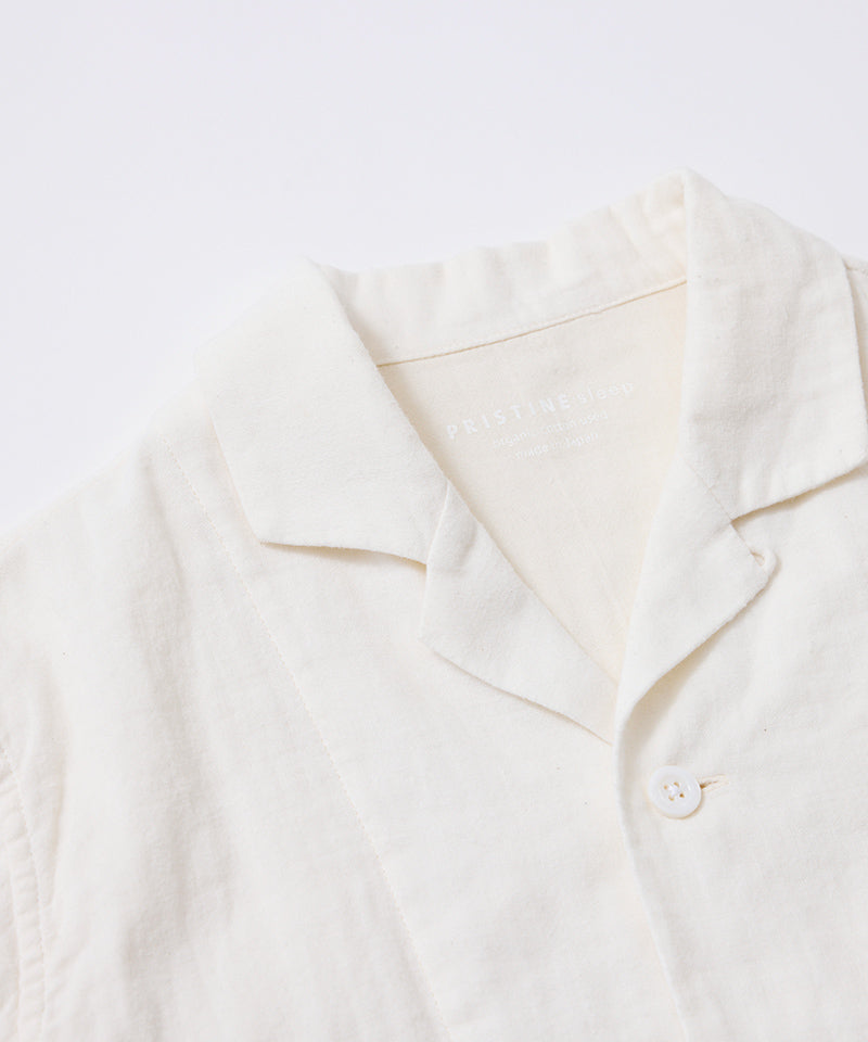 やわらかダブルガーゼパジャマ / オーガニックコットン – PRISTINE