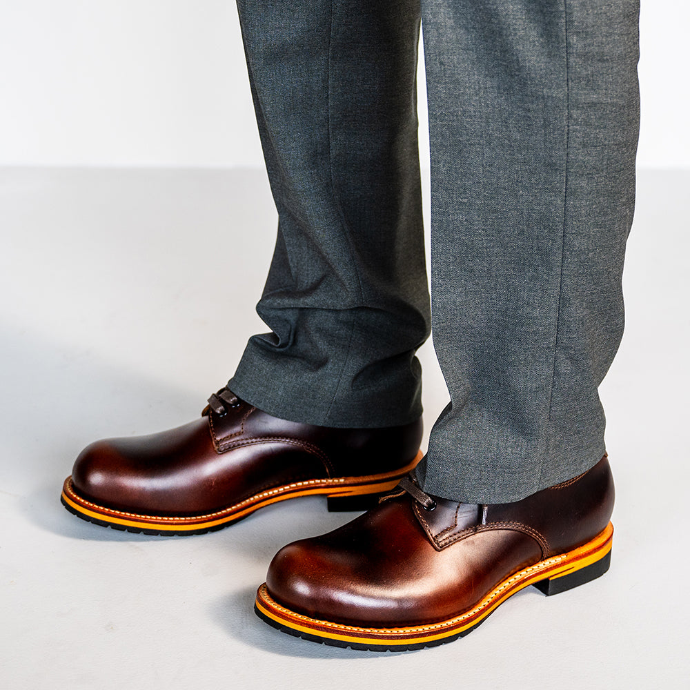 PUMP STRIDES パンプストライズ PS101 ポストマンシューズ ダークブラウン