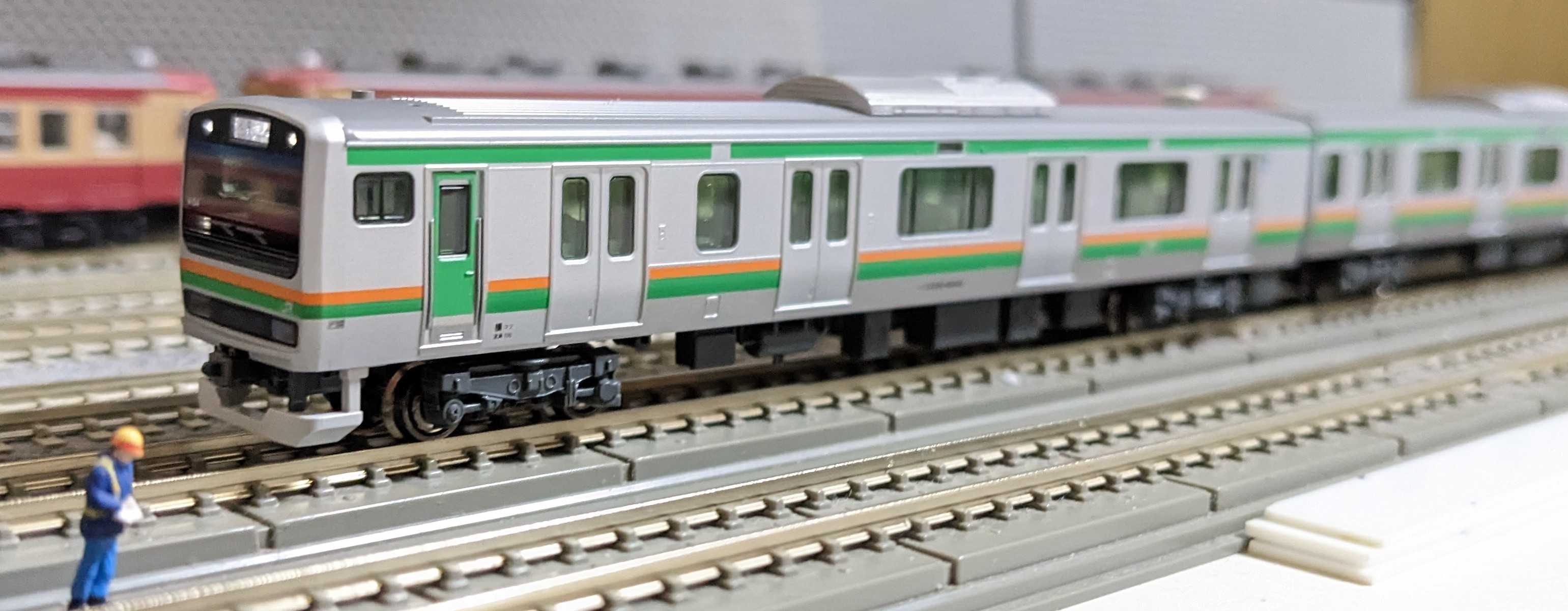 🟣kato 10-231 E231系 東海道線仕様 8両基本 10-232 ｻﾊ231/230 2両