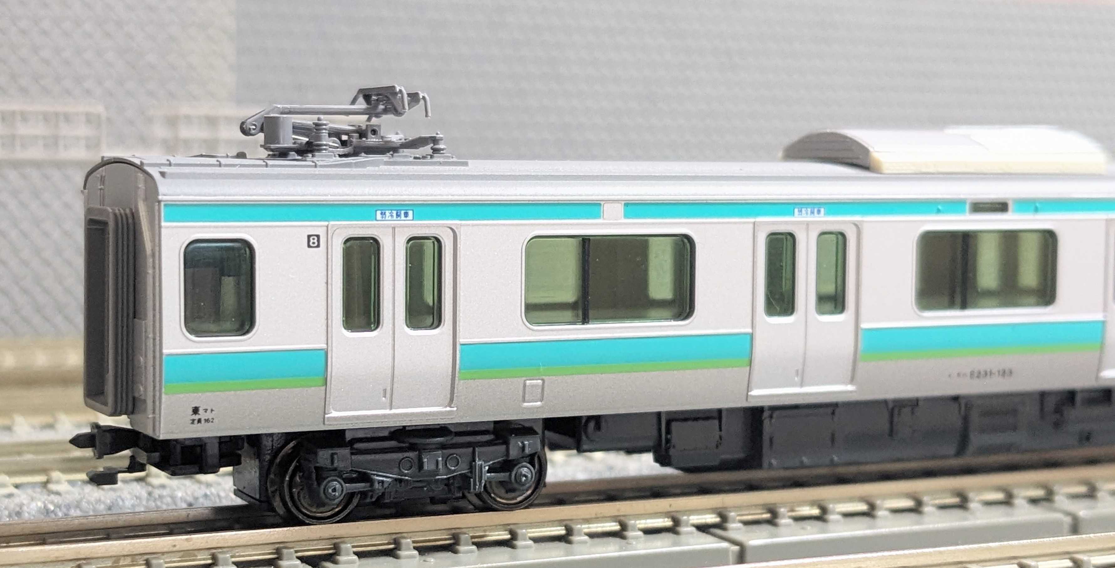 🔵入線整備 ➂ ｽﾛｯﾄﾚｽﾓｰﾀｰ変換 KATO 10-1337/2029/2030 E231系 常磐線