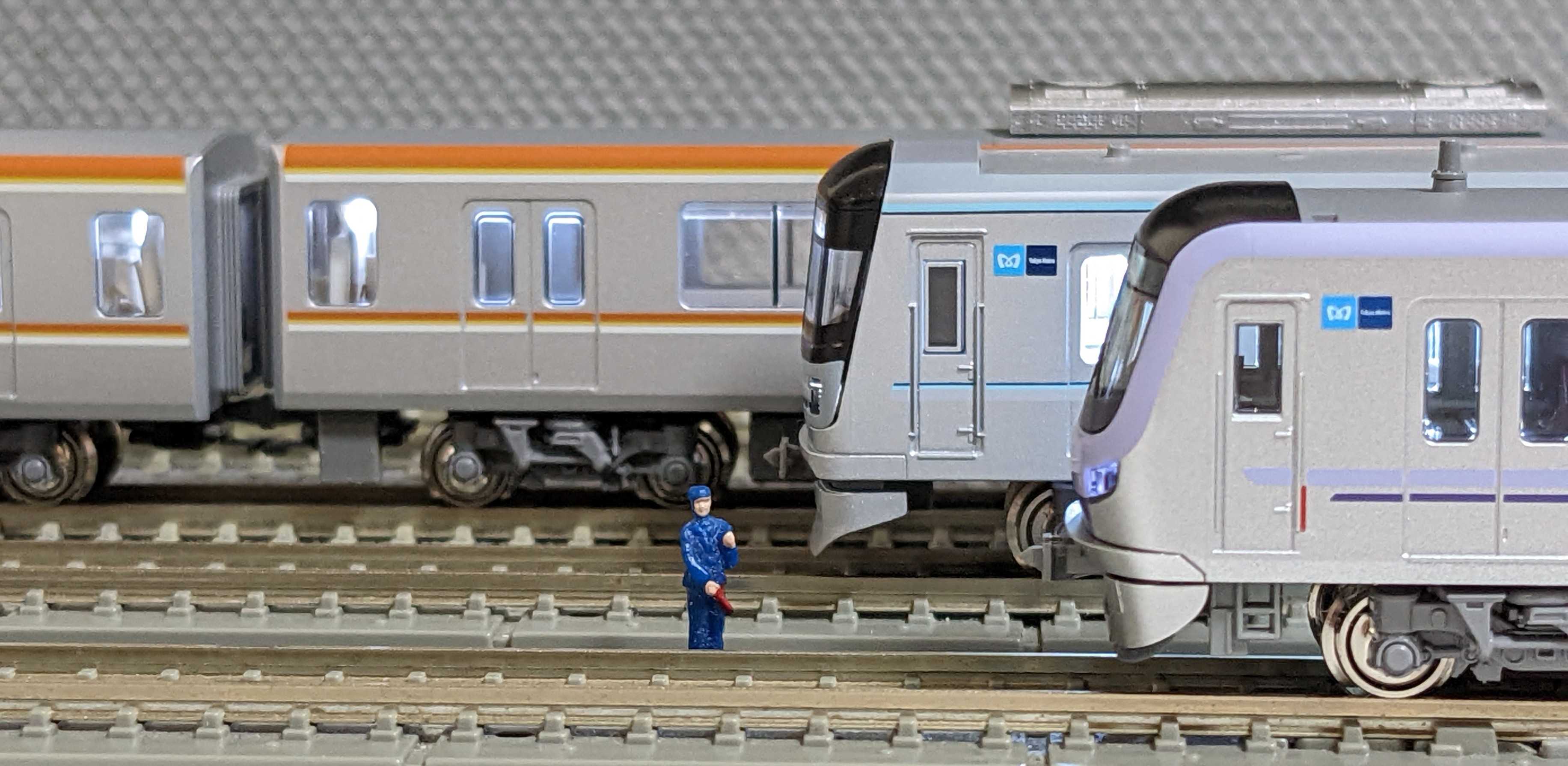 🔴入線 kato 10-1760/1761 東京メトロ 半蔵門線 18000系 - 竹ノ塚総合