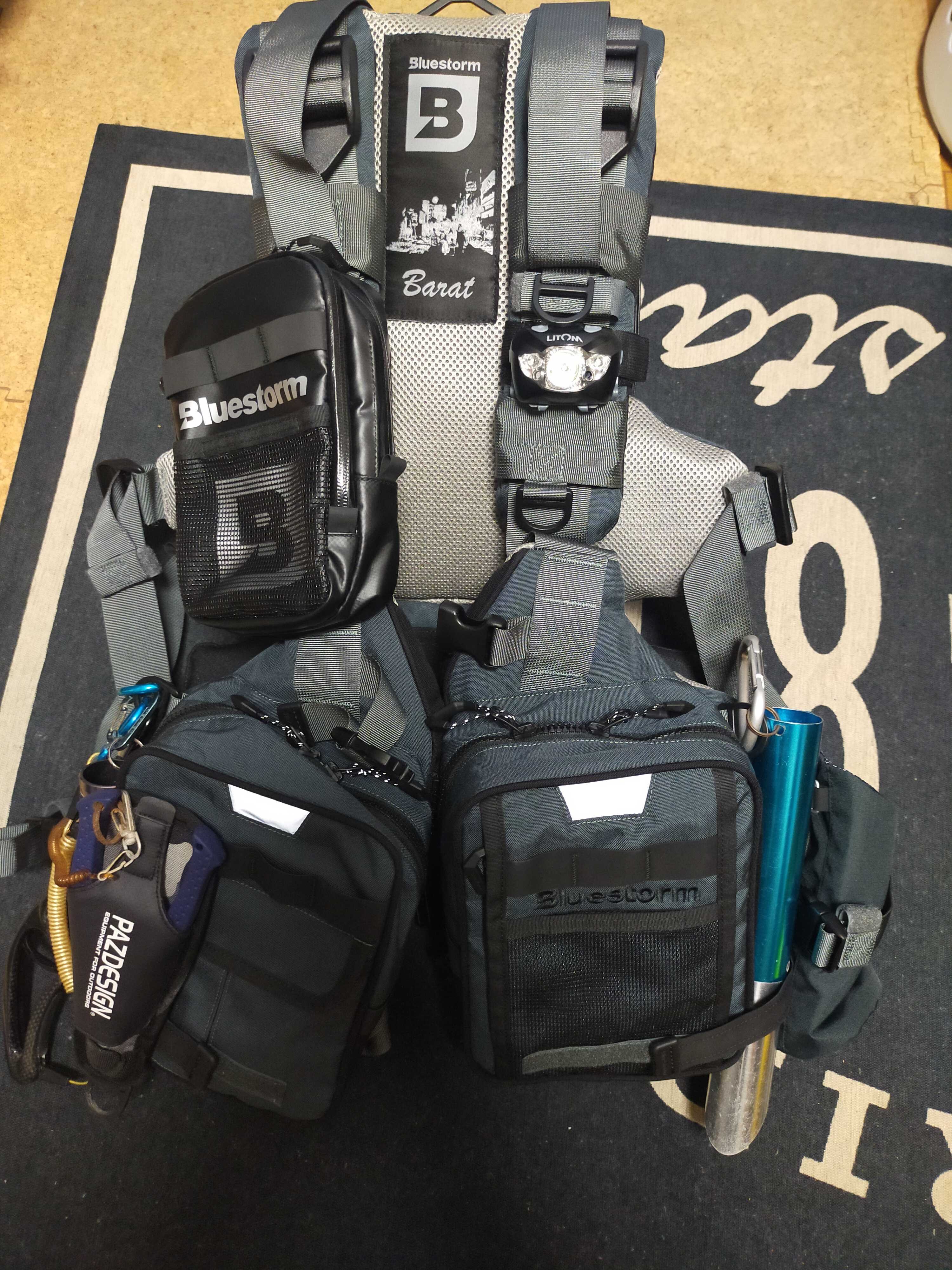 Bluestorm/ブルーストームのライフジャケットバラットL2-BSJ40インプレ