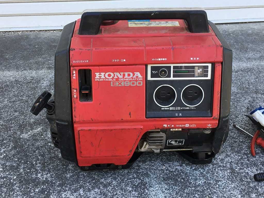 またホンダの発電機を整備しました。 - gomaちゃんのゆる～い日記