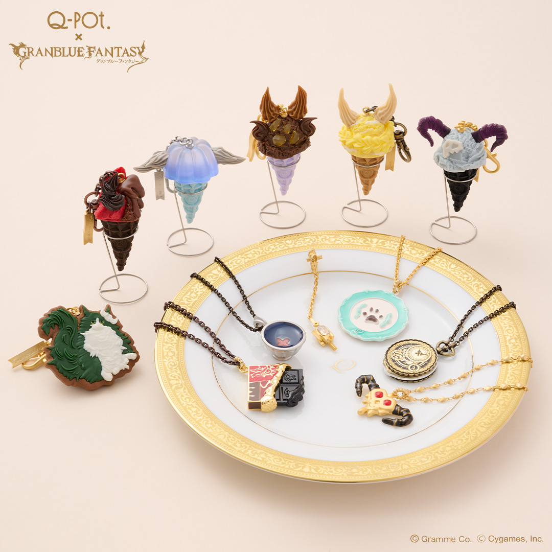 Q-pot.×「グランブルーファンタジー」コラボ第3弾アクセサリー&グッズ