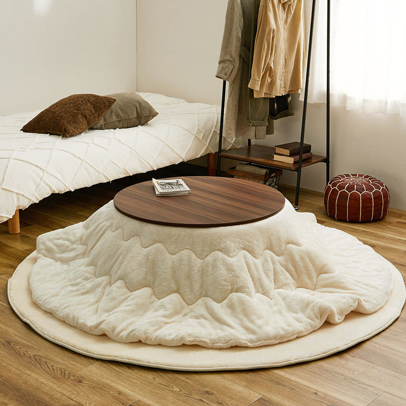 こたつ薄掛け布団 190cm丸【丸形】こたつ布団 コタツ布団 無地