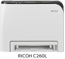 A4レーザープリンタRICOH SP C260L