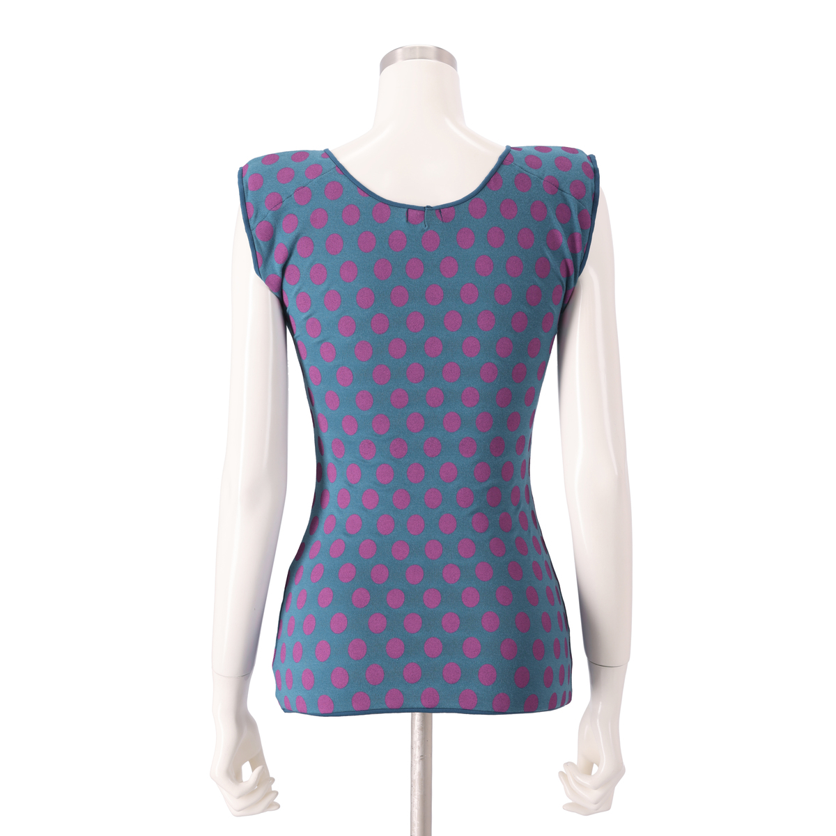 KawaiOkada 水玉プリント肩パットインナー カワイオカダ（KAWAI OKADA