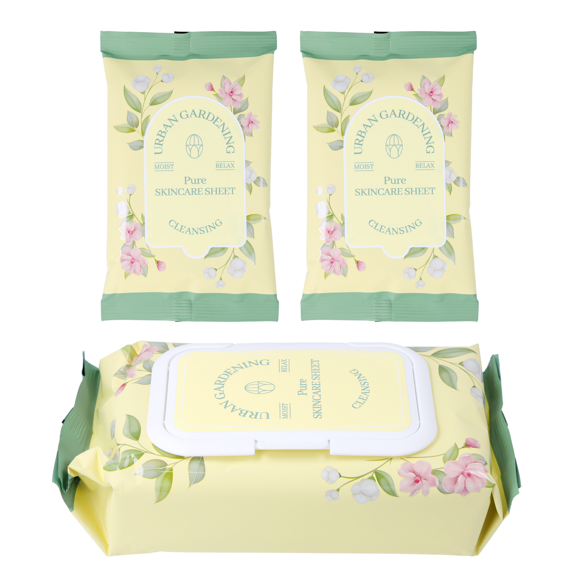 Urban Gardening ピュアスキンケアシート80枚 アーバンガーデニング