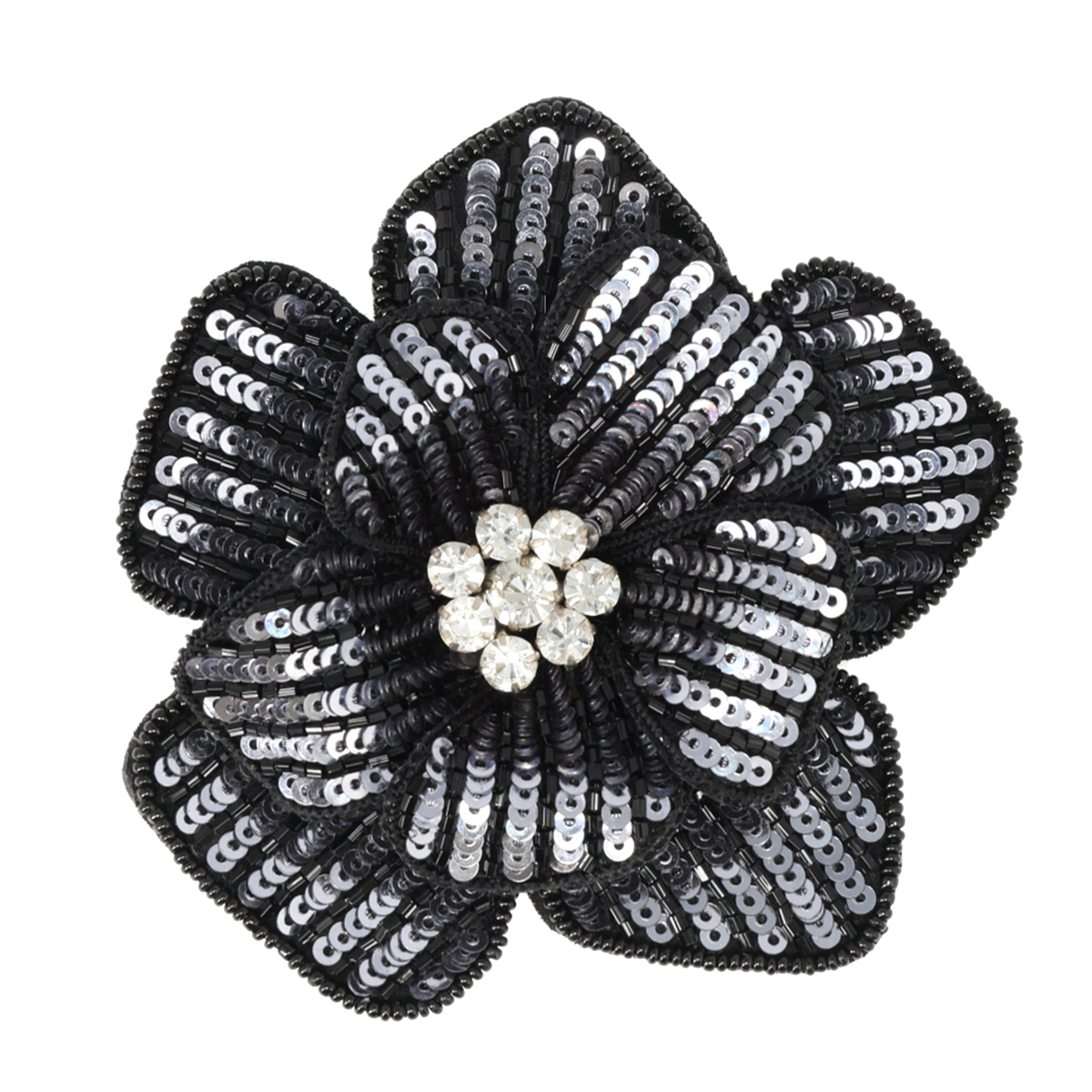 Jinka Nezu スパングル フラワー マグネット ブローチ ジンカネヅ