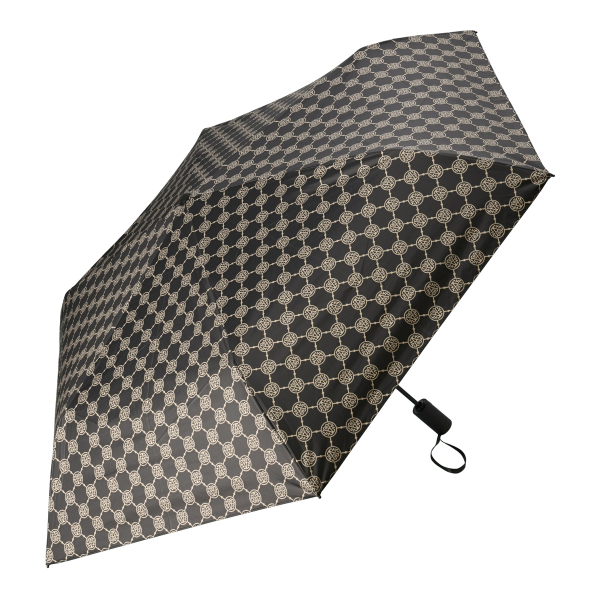 Anne Coquine オリジナルプリント晴雨兼用プッシュ傘 アンコキーヌ