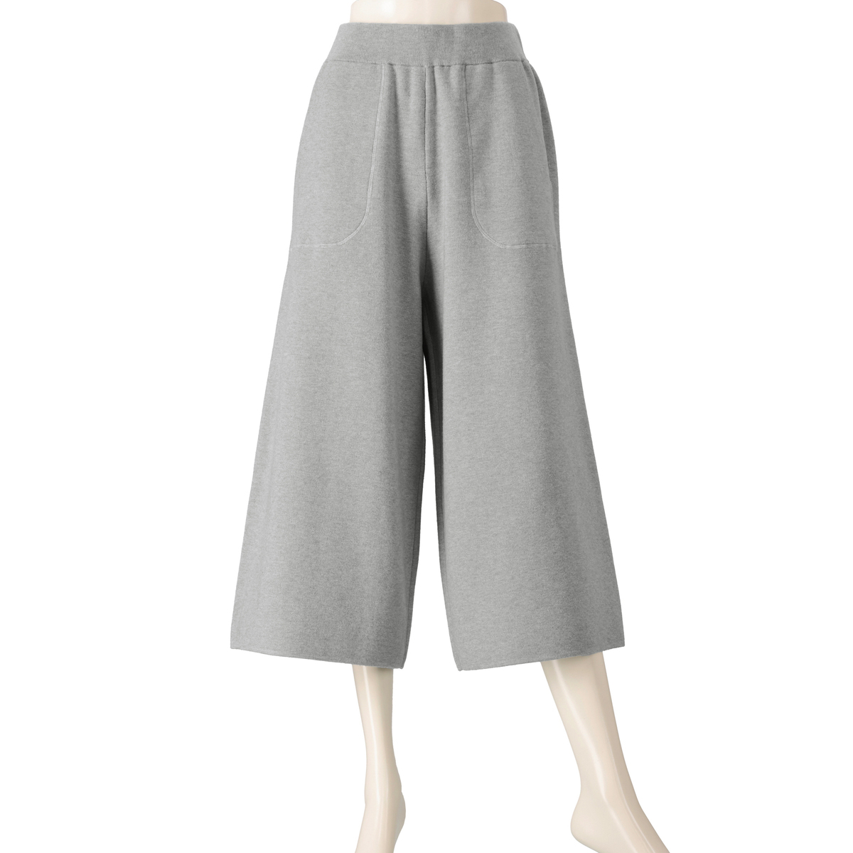 Anne Coquine 選べる股下コアスパニットガウチョパンツ アンコキーヌ