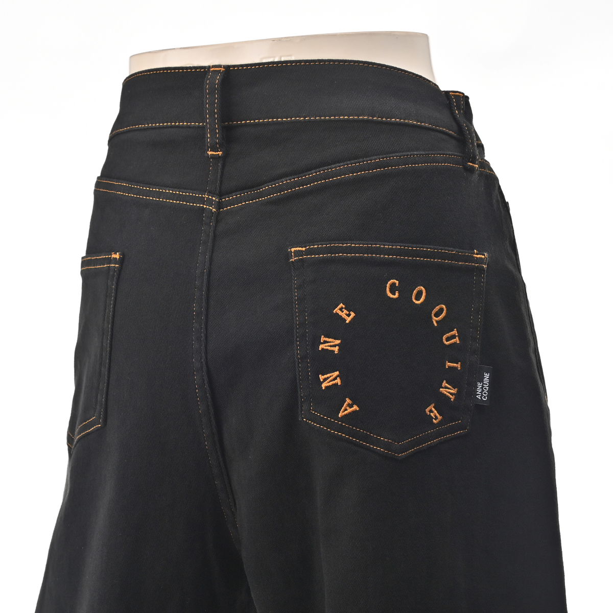 AnneCoquine選べる股下裏起毛ツイルカ-ヴィーパンツ アンコキーヌ