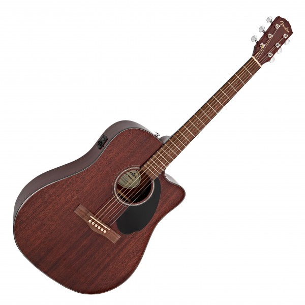 Fender CD-60SCE Dreadnought Electro Acoustic, Mahogany at Gear4music