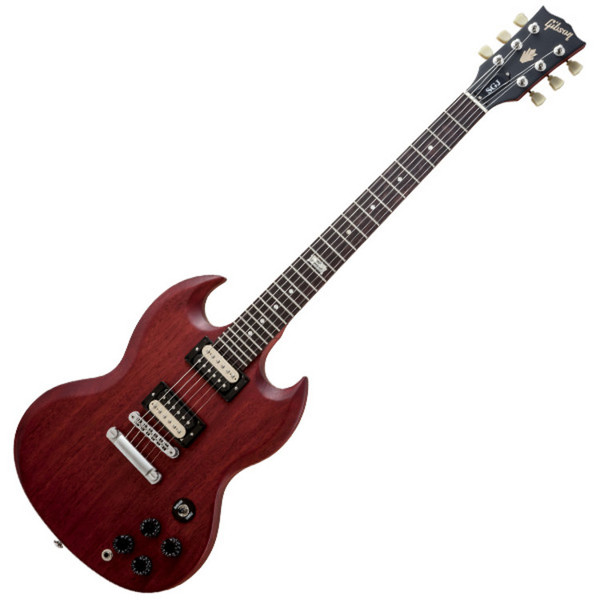 DISC Gibson SGJ 2014 Electric Guitar, Cherry Satin at Gear4music
