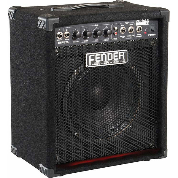 DISCONTINUED Fender Rumble 25 Bass Amp, 25 W, 1 x 10