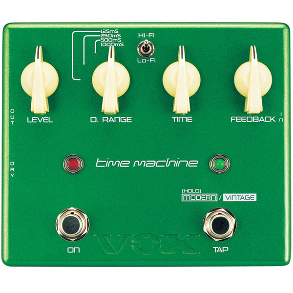 DISC Vox Joe Satriani Time Machine Delay Pedal | Gear4music