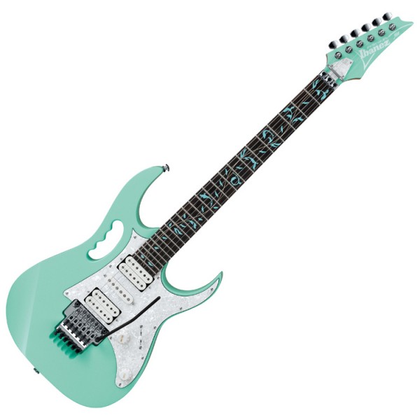 Ibanez JEM70V Steve Vai Premium, Sea Foam Green at Gear4music