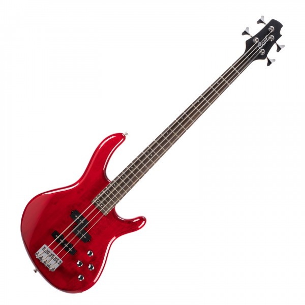 Cort Action Bass Plus, Trans Red at Gear4music