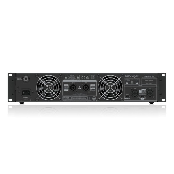 Behringer NX6000 Power Amplifier at Gear4music