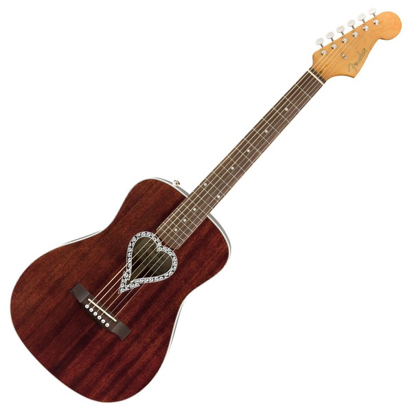 Fender Alkaline Trio Malibu Folk Acoustic, Natural at Gear4music