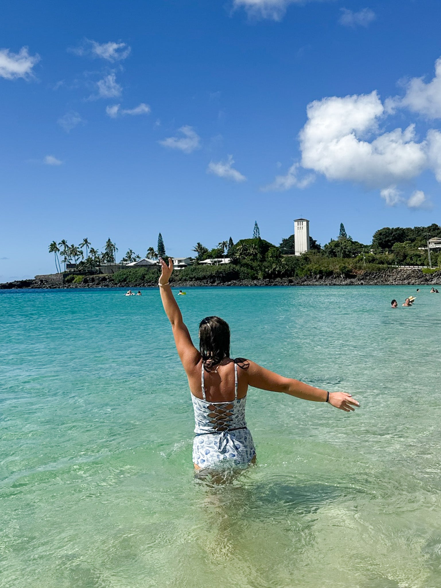 Saylor - Blue Reversible Tankini – Rad Swim