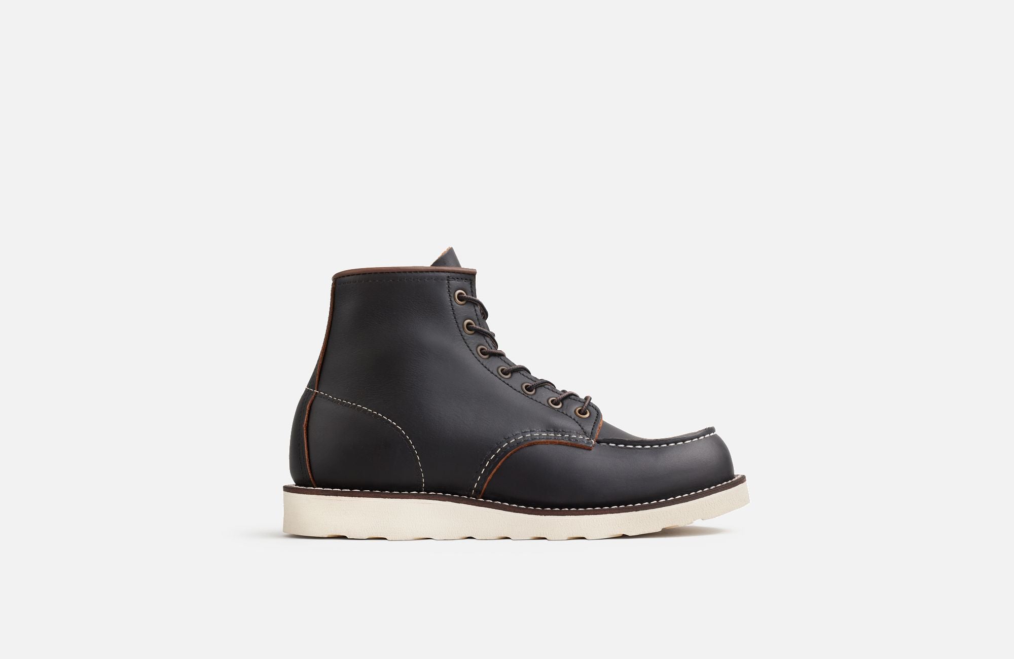 Red Wing Men's 6'' Moc Toe Black (8849) – Railcar Fine Goods