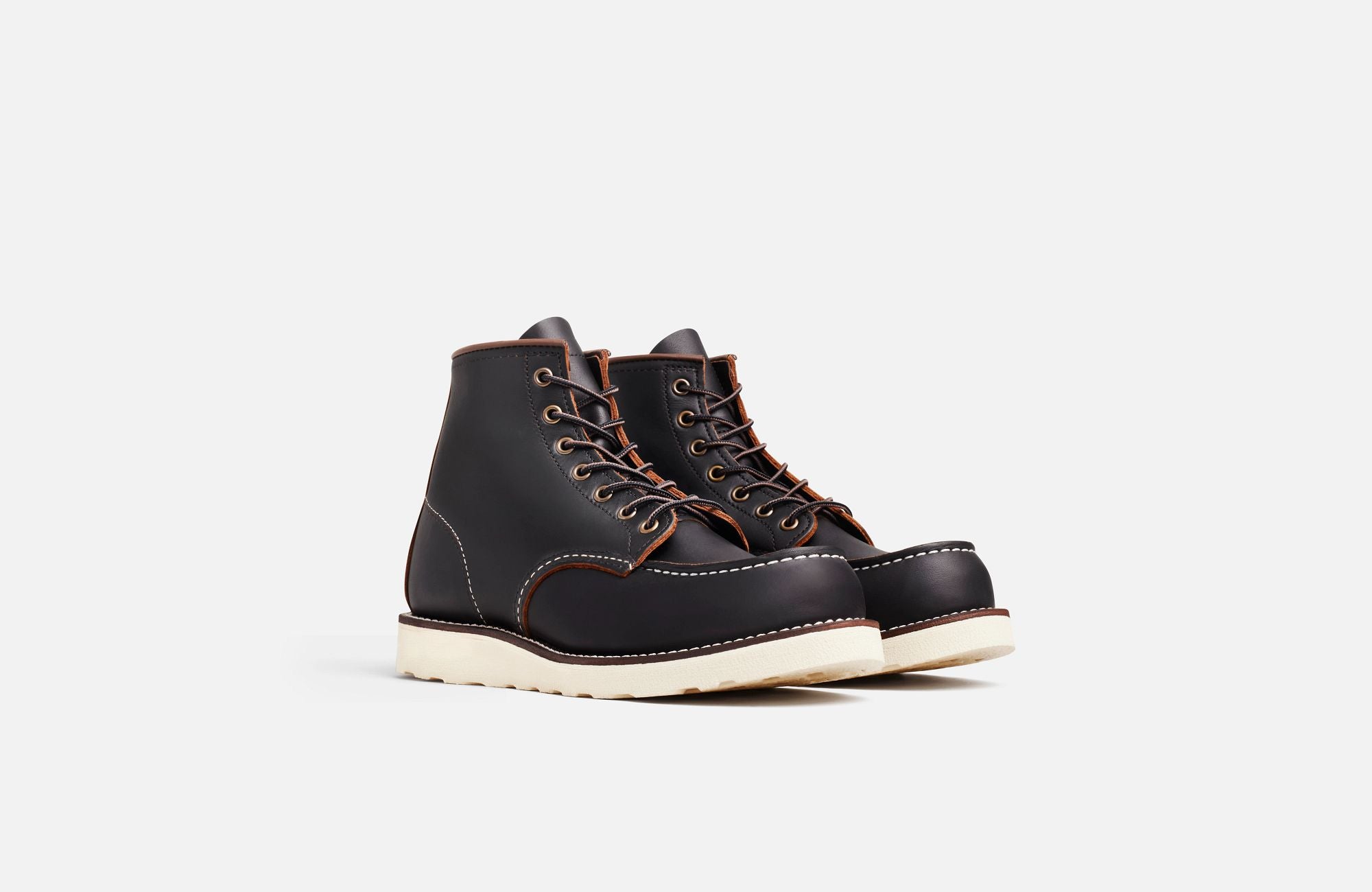 Red Wing Men's 6'' Moc Toe Black (8849) – Railcar Fine Goods