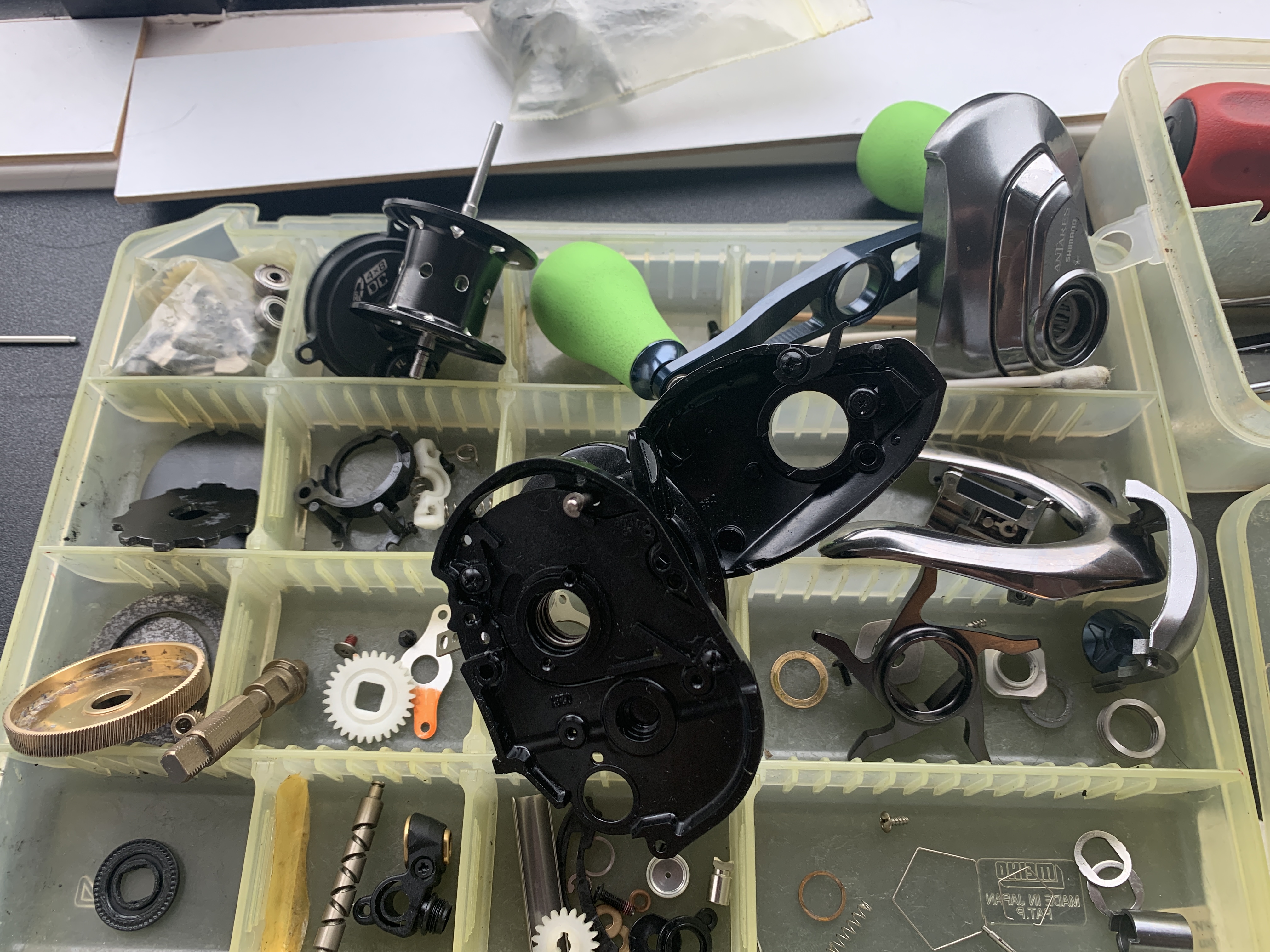 16 アンタレス DC HGオーバーホール ＜ハンドル回転時ザワつき感、社外