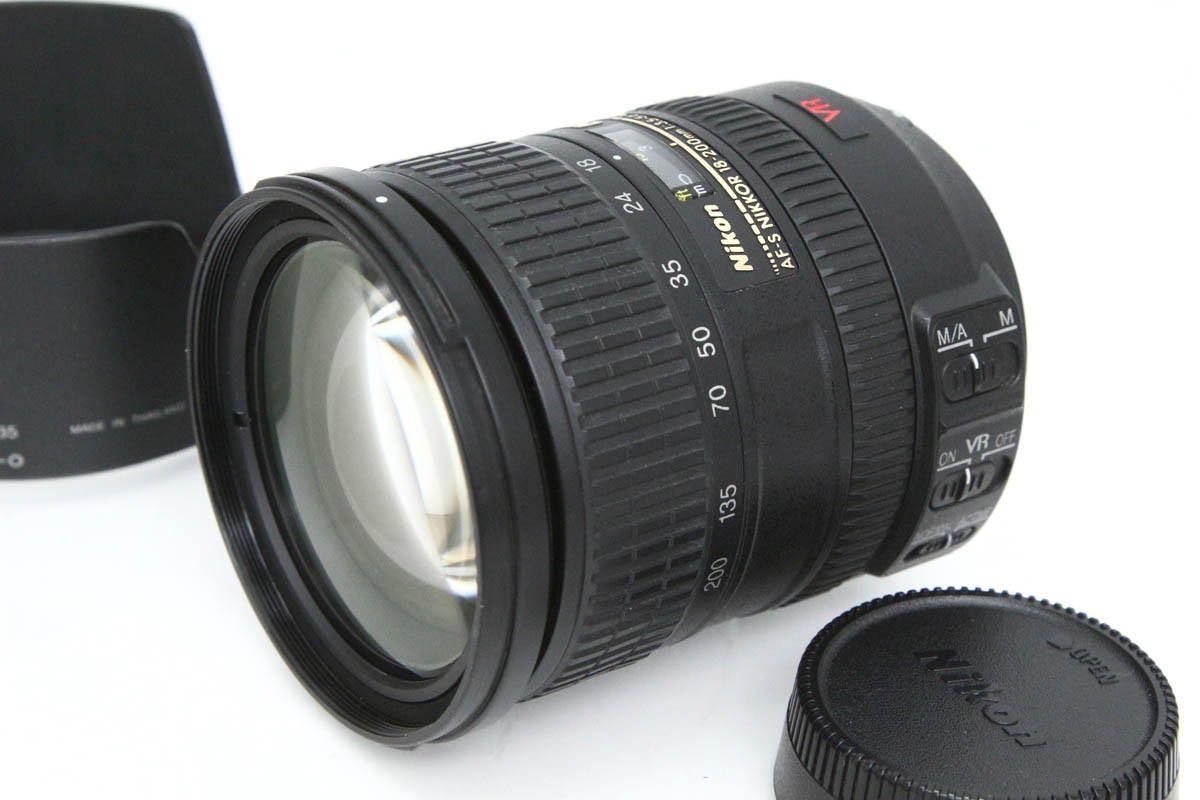 AF-S DX VR Zoom-Nikkor 18-200mm f/3.5-5.6G IF-ED 中古価格比較