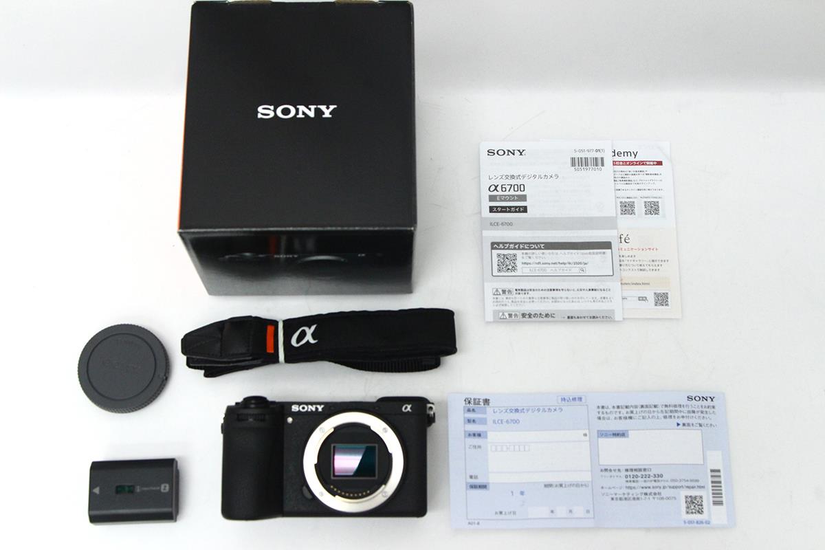 α6700 ILCE-6700 ボディ ブラック CA01-M1657-2O3 | ソニー | ミラー