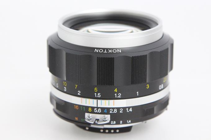 フォクトレンダー NOKTON 58mm F1.4 SL II S シルバーリム ニコンF